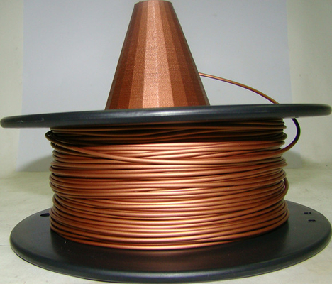 Metalowe miedziane włókno 1,75 3,0mm Metalowe drukowanie 3D Filament Naturalne miedziane włókna