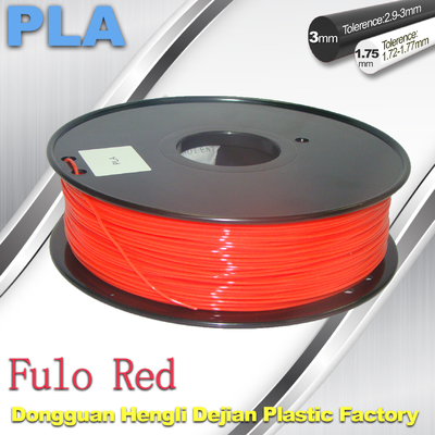 1,75 / 3mm Fluorescent włókien PLA Fluo włókno żarnika jasny kolor