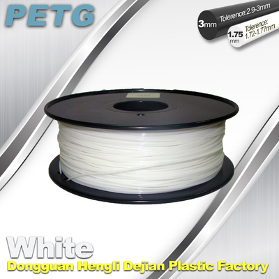 Druk PETG 3D Materiały włókiennicze 1,75 mm / 3,0 mm 1,3 kg / rolka