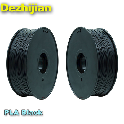 Czarny drukarka 3d Filament PLA 1,75 Mm Temperatura łóżka grzewczego 50 ℃