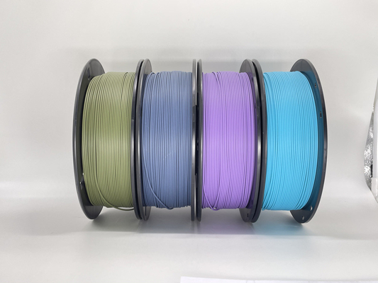 Matowa drukarka 3D PLA Filament 7 kolorów Pakowanie próżniowe z osuszaczem