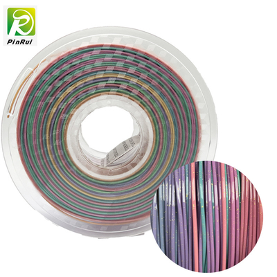 PLA 1,75 mm Drukarka 3D Filament Sparkle Twinkling Rainbow Color