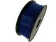 Niebieska Kolorowa Elastyczna Drukarka 3D Żarnik 1,75 3,0mm Włókiennicza folia 200 ° C - 230 ° C