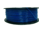 Niebieska Kolorowa Elastyczna Drukarka 3D Żarnik 1,75 3,0mm Włókiennicza folia 200 ° C - 230 ° C