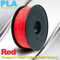 PLA Filament, 1,0 kg / rolka, drukarka 3D o grubości 1,75 mm / 3,0 mm Czerwone kolory