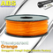 Drukarka ABS Desktop 3D Materiały z tworzyw sztucznych włókienniczych używane w drukarkach 3D Trans Orange