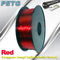 Hight Transparent Red PETG 3D Printer Filament Kwas i odporność na Alkalia 1,0 kg / rolka