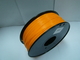 Drukarka ABS Desktop 3D Materiały z tworzyw sztucznych włókienniczych używane w drukarkach 3D Trans Orange