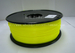 Ciemny Żółty Filtr ABS, Filament 3D Drukowanie Materiał Tworzywo Tworzywo sztuczne 1.75 / 3mm