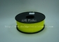 PLA Fluo-Żółta drukarka 3D Materiały żarowe fluorescencyjne 1,75 / 3,0 mm
