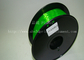 Zielona 0,8 kg / rolka Elastyczna 3D włókien Drukarka przyjazna dla środowiska