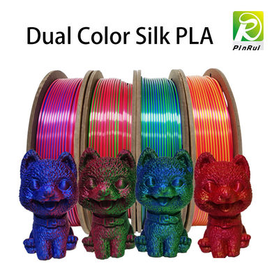 Jedwabny podwójny kolor Trip Color Filament do drukarki FDM 3D pla filament