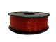 Elastyczna drukarka 3D Żarnik 3mm 1.75mm Czerwony Filament 1.3Kg / rolka