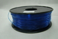 Niebieska 3mm poliwęglanowa wytrzymałość żarową z wytrzymałością1kg / walec PC Flament