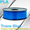 Niebieski PLA drukarka 3D z włókna 1,75mm, PLA 1kg Temperatura 200 ° C - 250 ° C