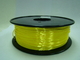 Żółte kolory Drukarka 3D Filament Polimer Kompozytowy (np. Jedwab) 1.75mm / 3.0mm Filament