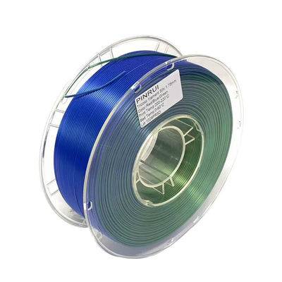 PINRUI Trójkolorowe włókna jedwabne PLA 1,75 mm 1 kg Węzło Trójkolorowe włókna jedwabne PLA Pasuje do większości drukarek FDM
