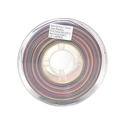 PINRUI PLA Rainbow 1,75 mm włókno drukarki 3D