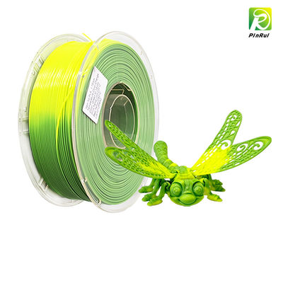 Filament do drukarki 3D PINRUI, zmiana koloru w temperaturze, filament PLA 1,75 mm, starannie zwinięty filament do druku 3D,
