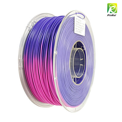 Filament do drukarki 3D PINRUI, zmiana koloru w temperaturze, filament PLA 1,75 mm, starannie zwinięty filament do druku 3D,