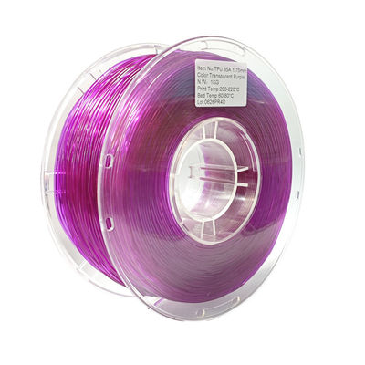 Wysoka elastyczność TPU 1,75 mm / 3,0 mm, elastyczny włókno do druku 3D