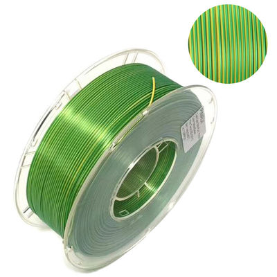 Filament do drukarki 3d jedwabny włókno PLA 1,75 mm podwójny kolor do drukowania na drukarce 3d