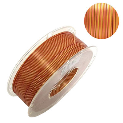 Filament do drukarki 3d jedwabny włókno PLA 1,75 mm podwójny kolor do drukowania na drukarce 3d