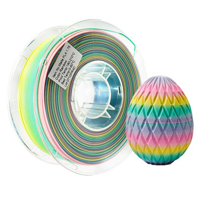 PINRUI 3D Printer Filament Rainbow Dreamy Color 1,75mm 1kg Wielokrotne kolory Pasuje do większości drukarek FDM