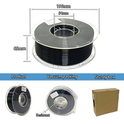 High Precision PETG Filament with ±0.03mm Tolerance and 200℃ -240℃ Print Temperature for 3D Printing in 1kg/5kg/10kg Options
