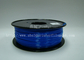 Niebieski PLA drukarka 3D z włókna 1,75mm, PLA 1kg Temperatura 200 ° C - 250 ° C