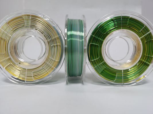 Pla Silk Flaki Color Dwukolorowe włókno Najpopularniejsze produkty