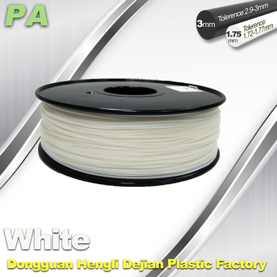 Nylon 3D Printing Filament 1.75mm 3.0mm lub PA Materiał do drukowania 3D