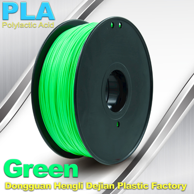 Customorized Zielona 3mm PLA 3D Printer włókien 100% biodegradowalne