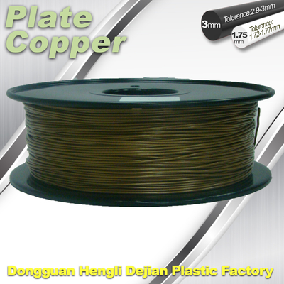Ekologiczny miedziany plater PLA Drukarka 3D Żarnik Materiał PLA do drukowania 3D
