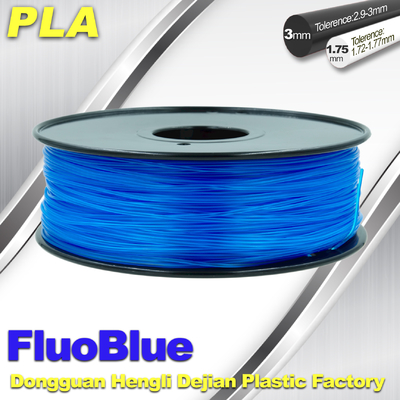 Fluorescencyjna drukarka 3D z włókna PLA 1.75mm / 3.00mm 1.0KG / roll Dla Markerbot