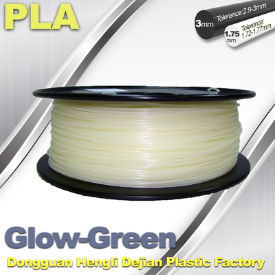 Filament PLA 1,75 mm / 3,0 mm w kolorze ciemnozielonym do drukarki 3D