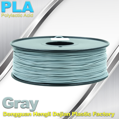 Profesjonalna szarość PLA 3D Printer Filament, Materiały do ​​nadruku 3D Materiały